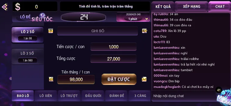 Khám Phá Sự Kịch Tính Của Lô Đề Siêu Tốc Tại 789Club Đổi Thưởng