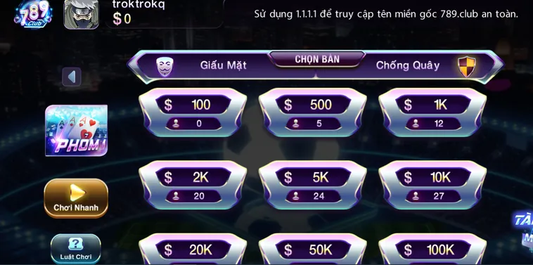 Chinh Phục Siêu Phẩm Bài Phỏm Tại 789Club Với Phần Thưởng Cực Khủng