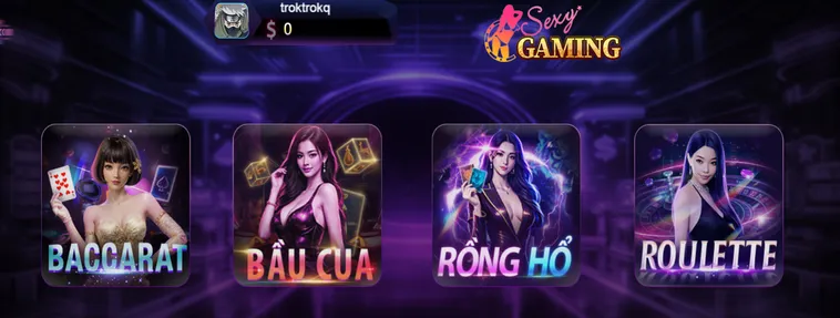 Khám Phá Sảnh Chơi Sexy Gaming Live Tại 789Club Đẳng Cấp Thượng Lưu Nhất