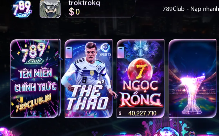 Sảnh Cược Đỉnh Cao Tại Thể Thao 789Club Đổi Thưởng Uy Tín Nhất