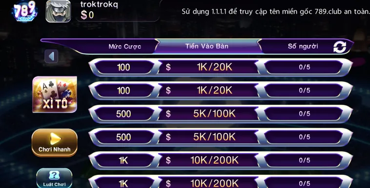 Hướng Dẫn Cách Chơi Xì Tố Tại 789Club Chuẩn Xác Nhất Hiện Nay